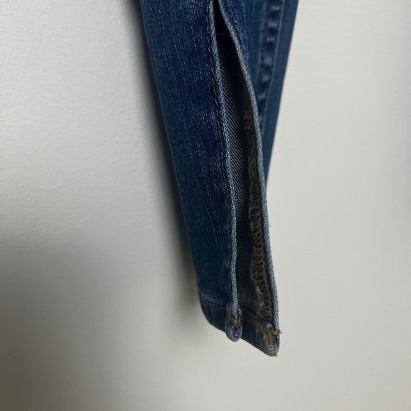 Madewell 9" High-Rise Skinny Jeans in Bonita Wash Side-Slit Edition Size 25 - Picture 11 of 16
